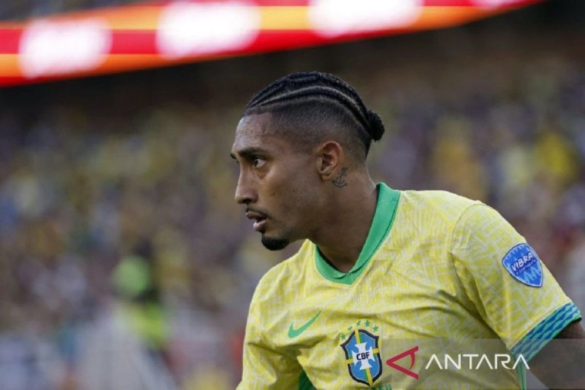 Raphinha Optimis Cetak Gol Melawan Timnas Argentina