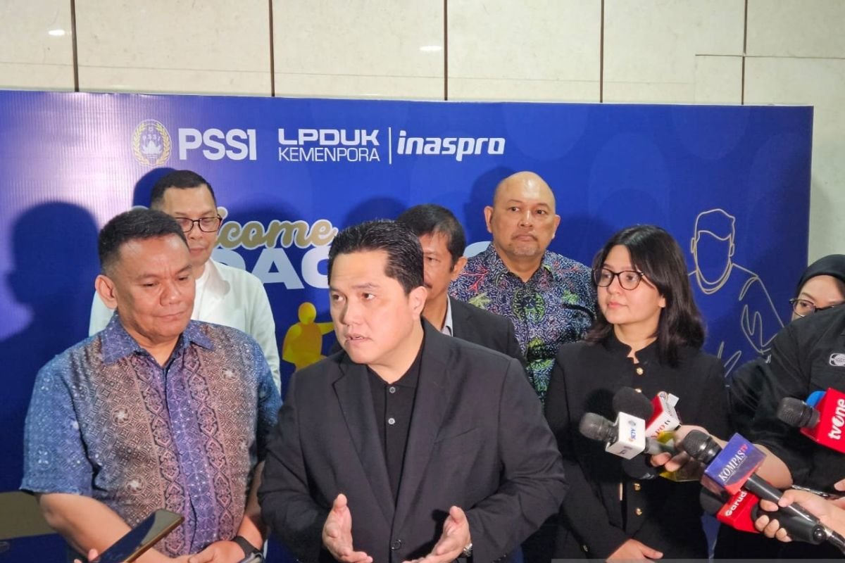 Erick Sebut Juli: Bulan Spesial bagi Sepak Bola Indonesia Berkat Dukungan Presiden