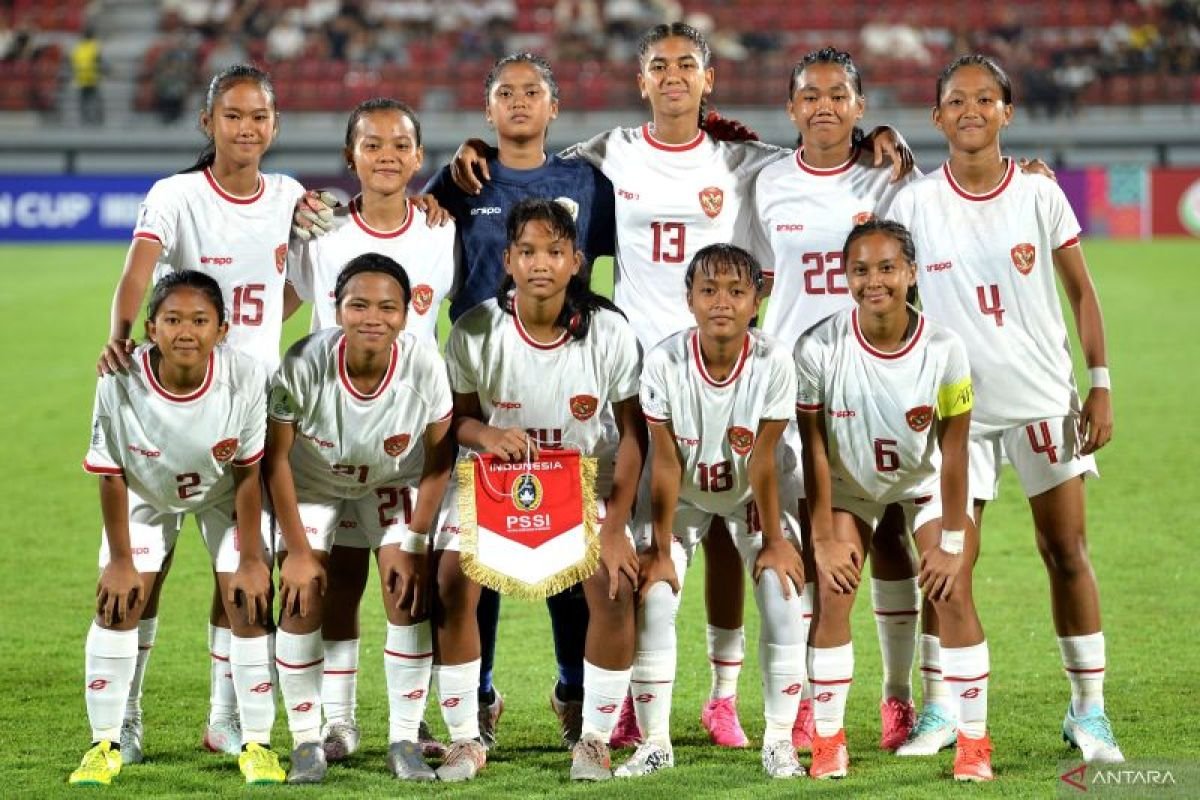Indonesia Bergabung dalam Grup C Kualifikasi Piala Asia U-17 Putri 2026